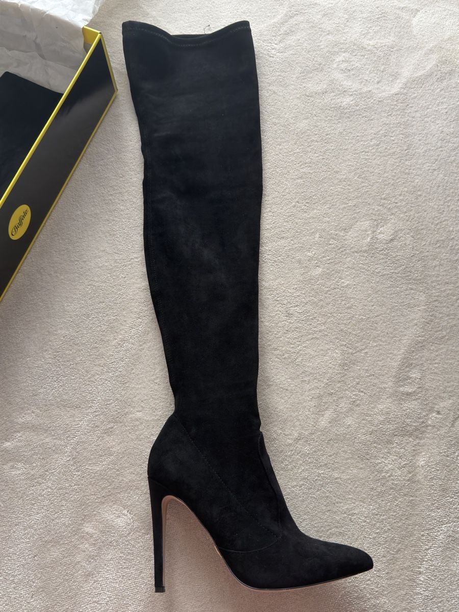 Buffalo Damenschuhe: Buffalo Overknee Stiefel – Gebraucht aus St. Gallen von kir_87fb