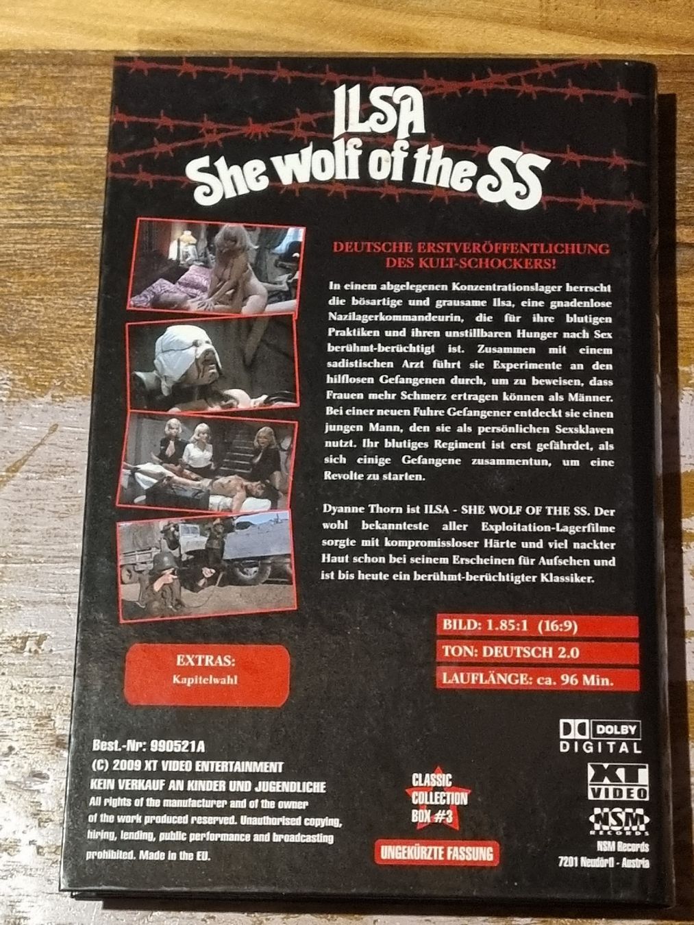 Tutti i DVDs: Ilsa - Trilogie, 3x DVD Erotik Exploitation  grosse Hartbox – Usato da Winterthur venduto da Belzarek 3