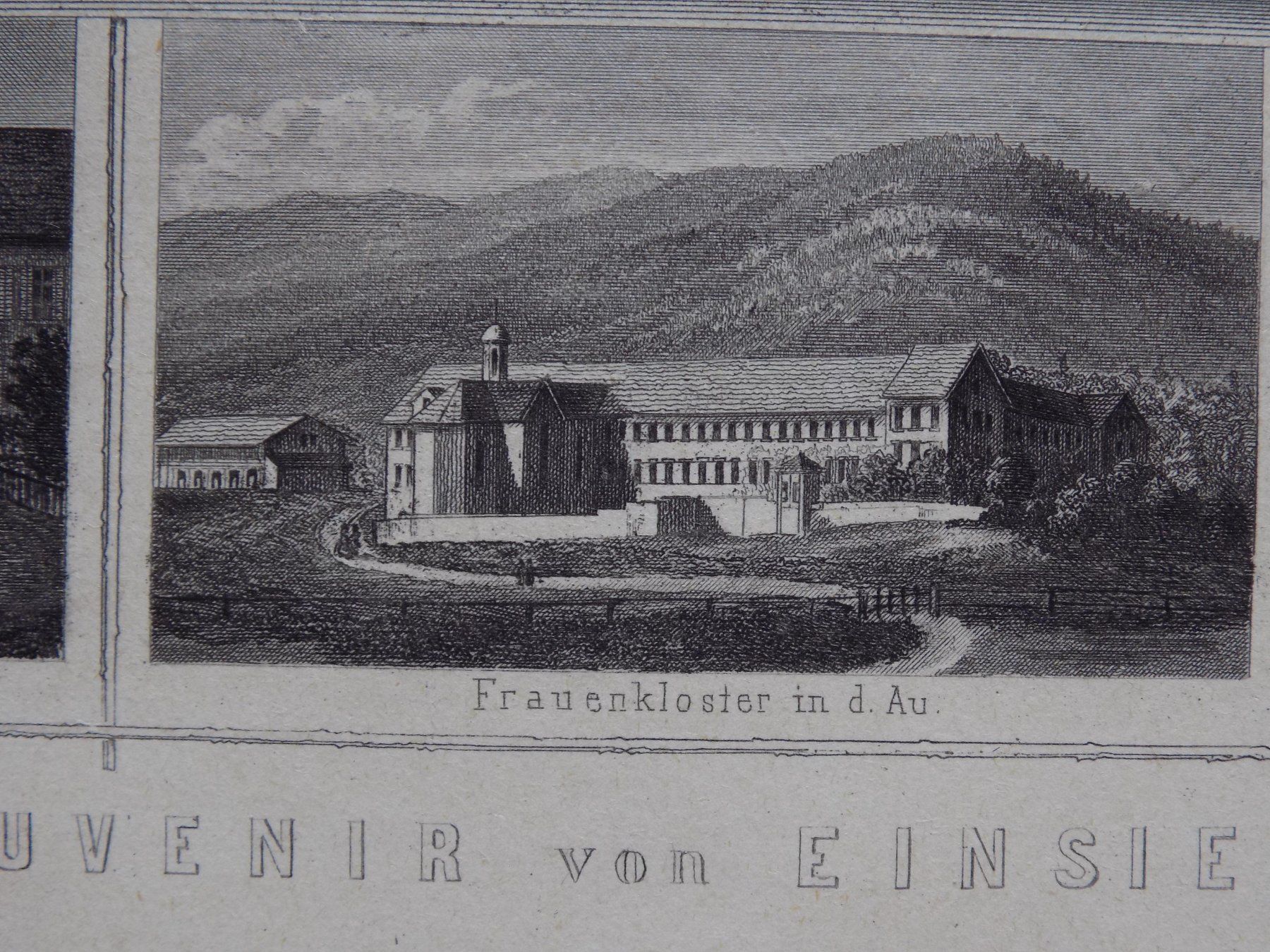 Incisioni: Einsiedeln Etzel Souvenirblatt – Usato da Risch venduto da Rischli15 8