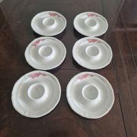 Set aus 6 Porzellan-Eierbechern, Vintage, von Langenthal