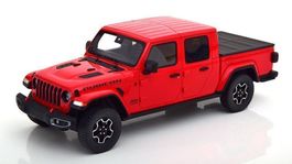 Jeep Gladiator Rubicon seit 2020 rot / schwarz      1:18