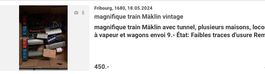 magnifique train électrique Mäklin