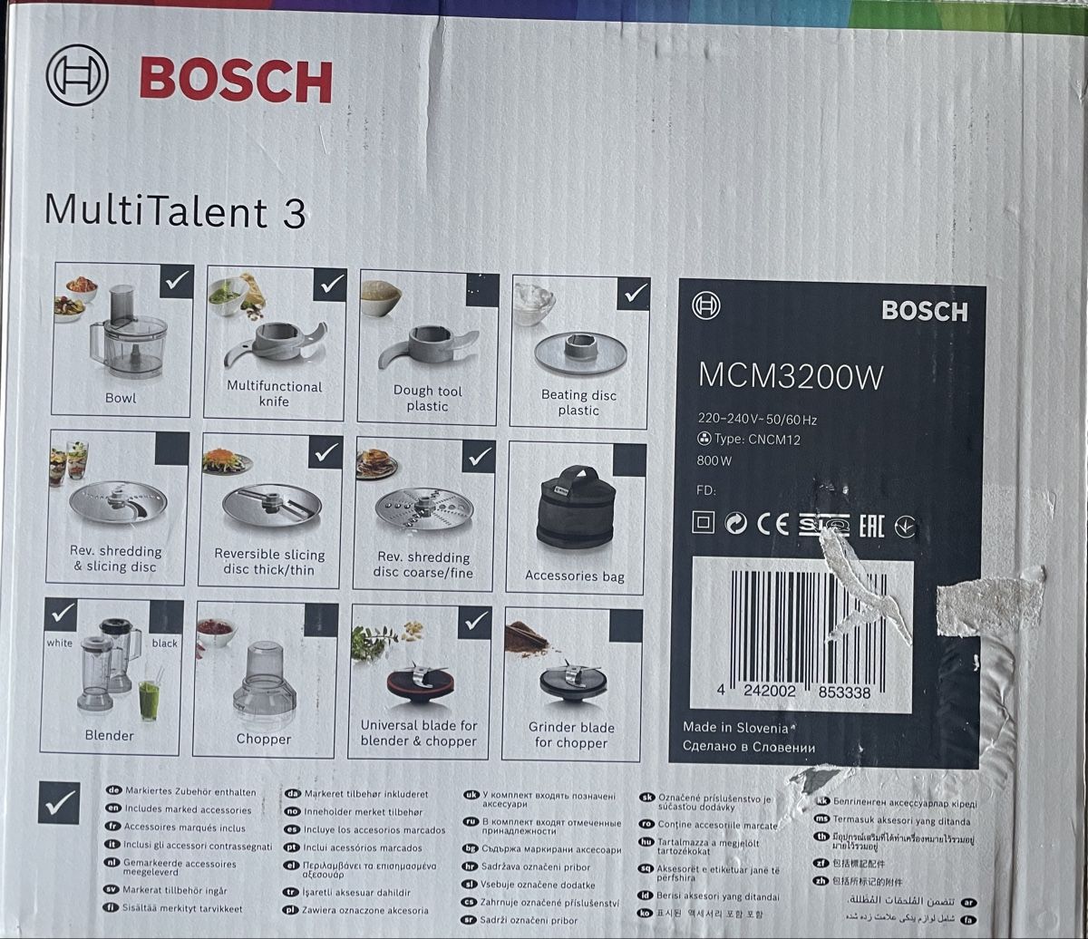 Bosch Elettrodomestici da cucina: Bosch Robot da Cucina Compatto – Nuovo e nell'imballaggio originale da Lugano venduto da gio_kvc7 2
