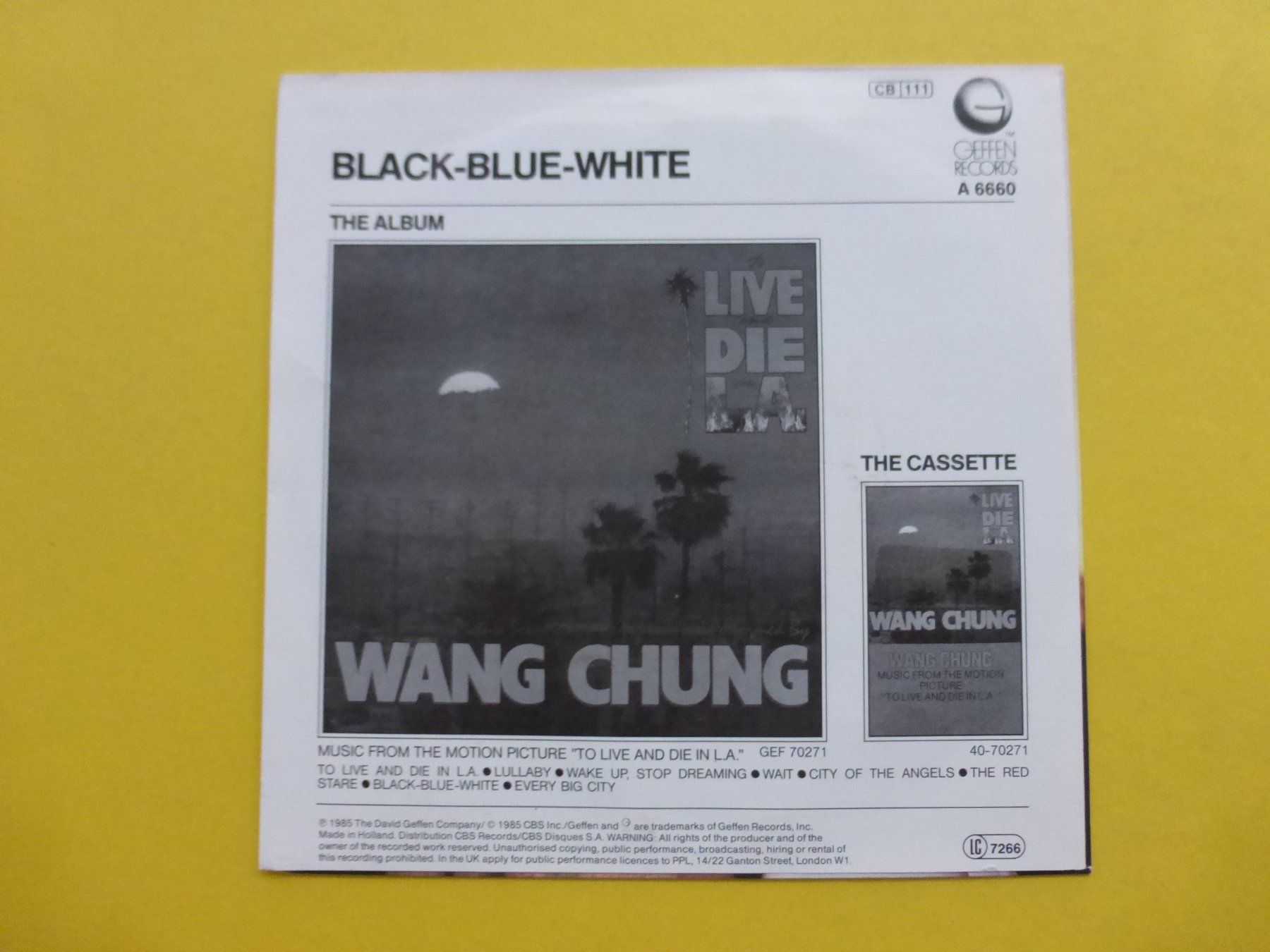 Schallplatten: Wang Chung – Wake Up, Stop Dreaming (Edit Version) – Gebraucht aus Zürich von Swiss57 1