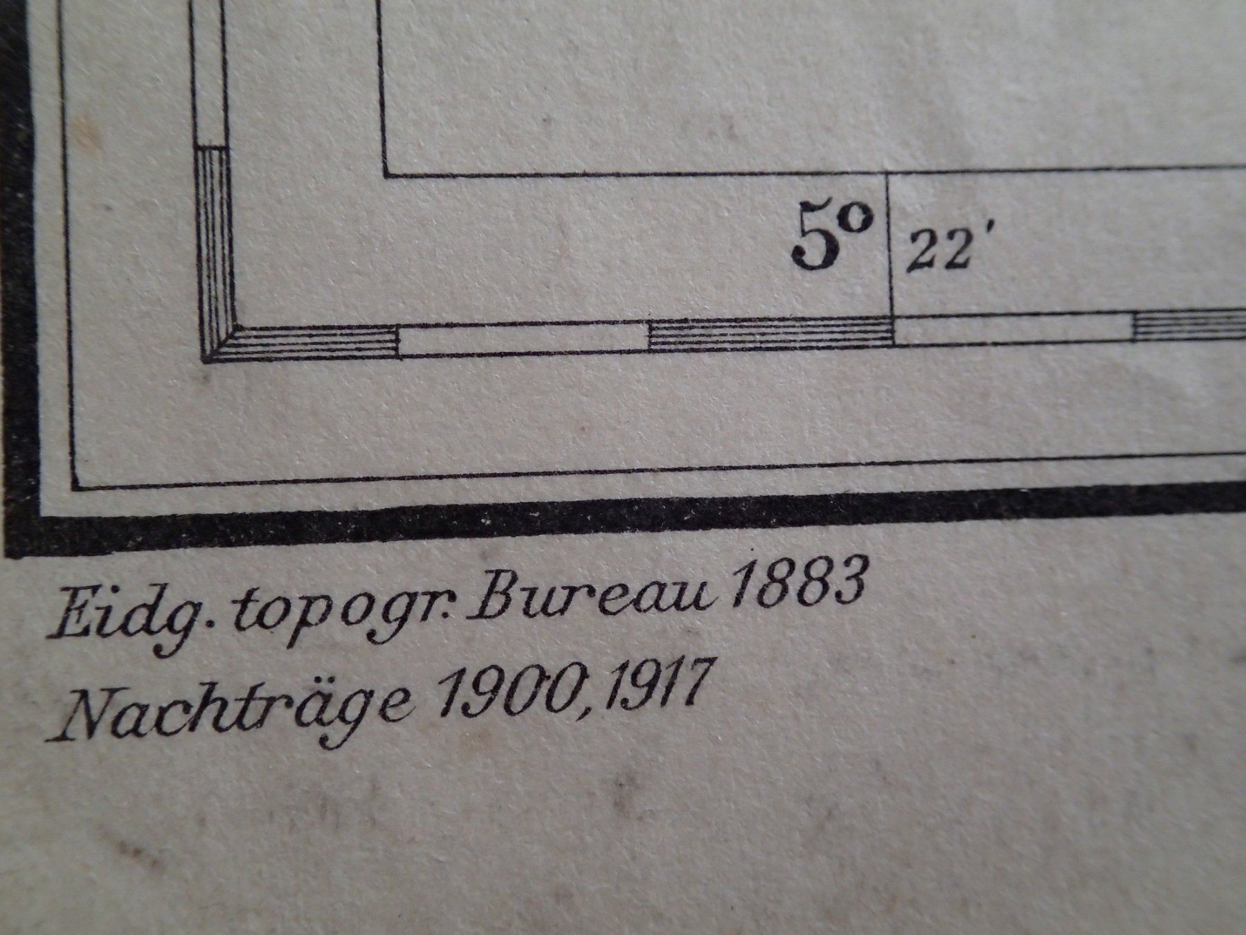 Cartine & Atlanti: LANGENBRUCK  1917  Landkarte – Usato da Allschwil venduto da Salus17 2