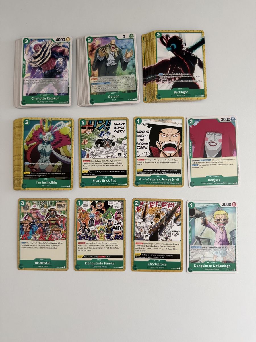 Bandai Cartes à collectionner: One Piece C Bulk & Don!! alle Farben und sortiert – Neuf (Voir description) à Buochs par Lesaimen 4