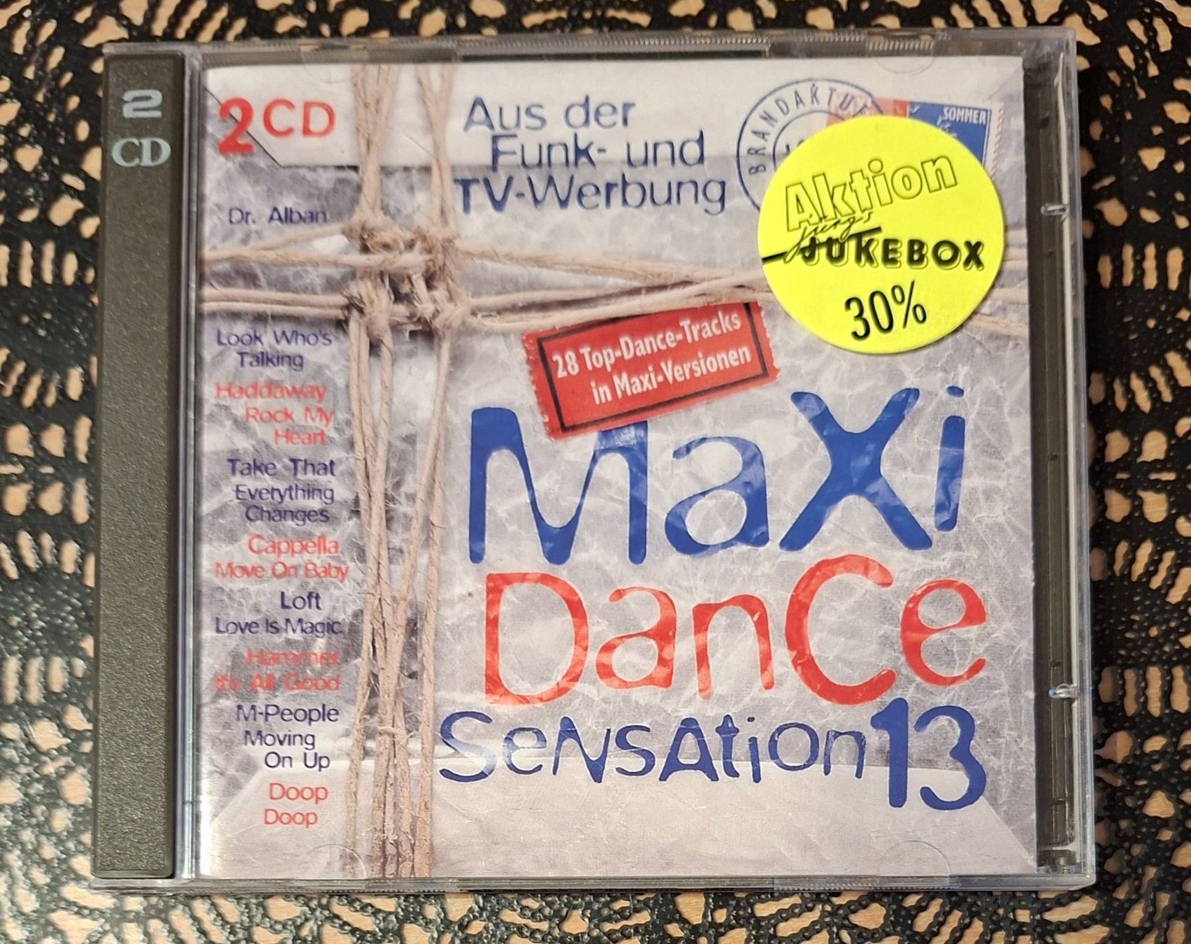CD: Maxi Dance Senation 13, 2CD Hit Compilation Sampler 1994 – Usato da Schönenberg TG venduto da breiti12