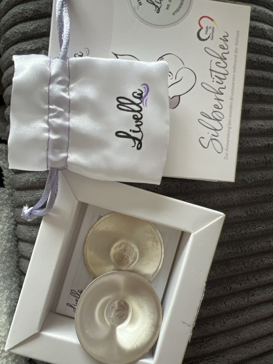 Accessori per l’allattamento: Silberstillhütchen – Nuovo (secondo la descrizione) da Nesselnbach venduto da cel_nn26 1