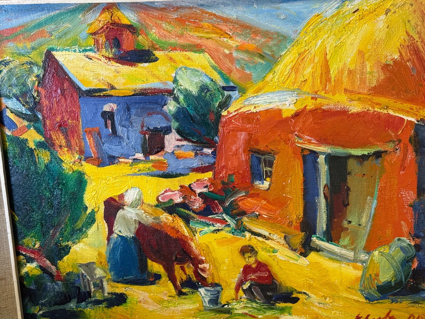Tableaux: (50) Oelgemälde signiert – D'occasion à Bern par Jwpm66 1