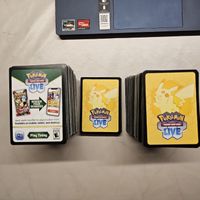 Pokemon TCG uneingelöste Code Karten (ca. 640)