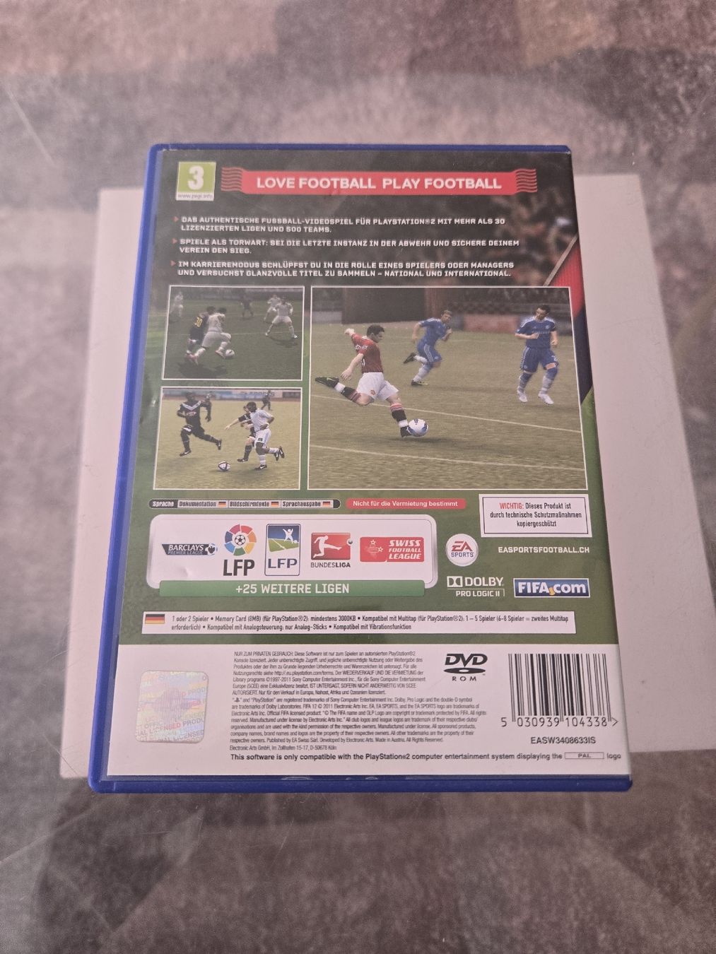 Spiele: FIFA 12 PS2 – Gebraucht aus Bussigny von Kfdlt 1