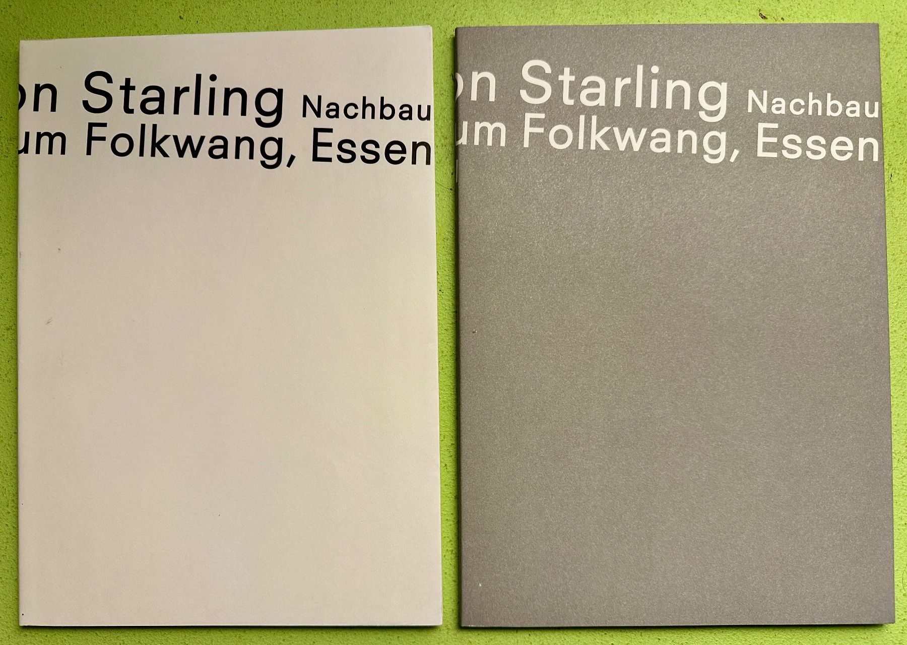 Libri: Simon Starling: Nachbau. – Usato da Zürich venduto da allp 1