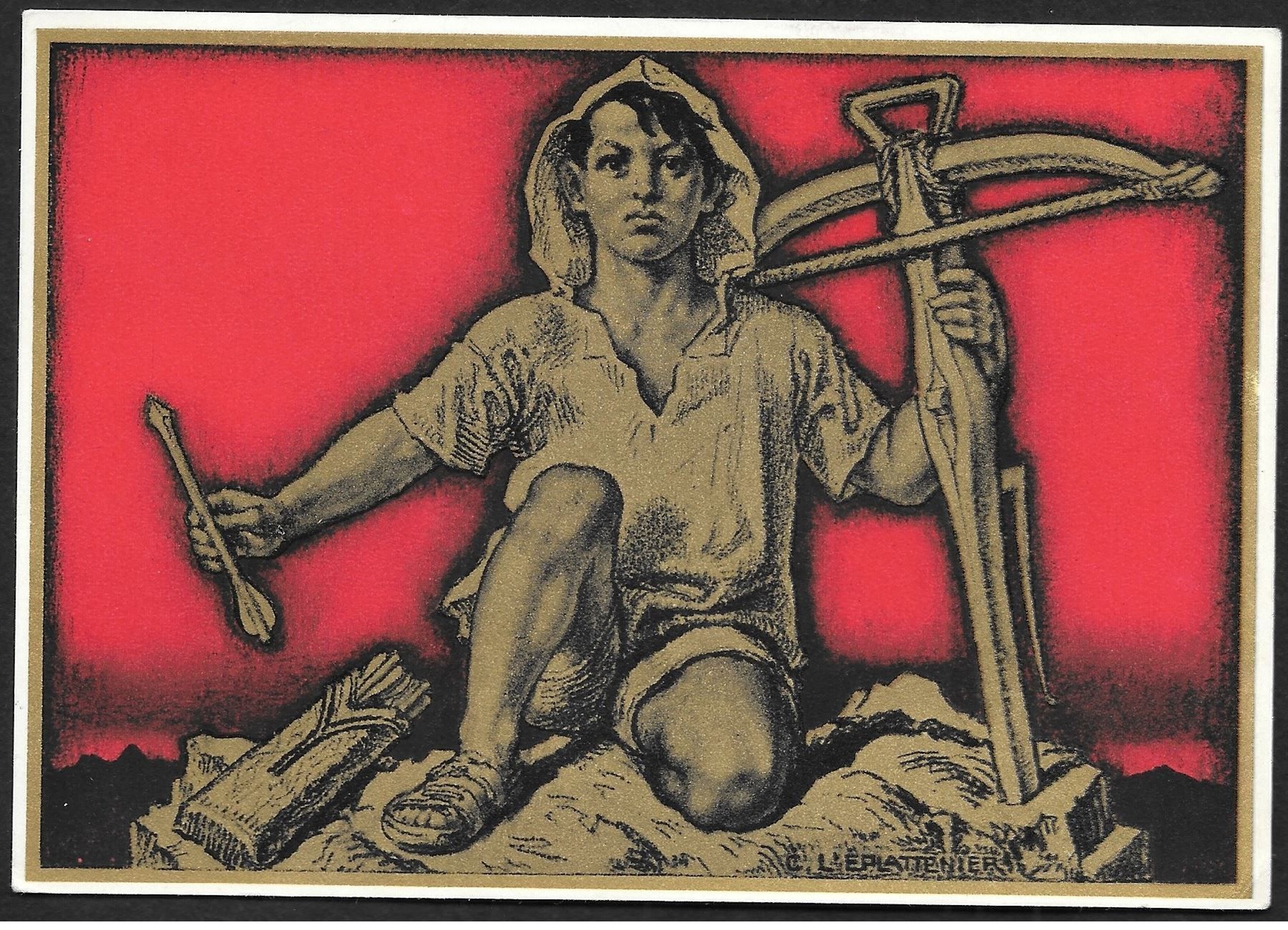 Tutti i francobolli: Bundesfeier-Postkarte Nr. 71 ** 1940 – Nuovo (secondo la descrizione) da Olten venduto da clotaldi