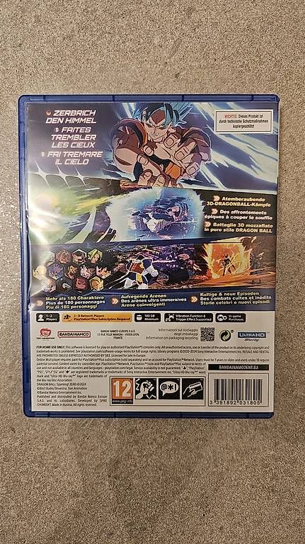 Spiele: Dragon Ball Sparking Zero PS5 – Gebraucht aus Glattpark(Opfikon) von miki_zh_ 1