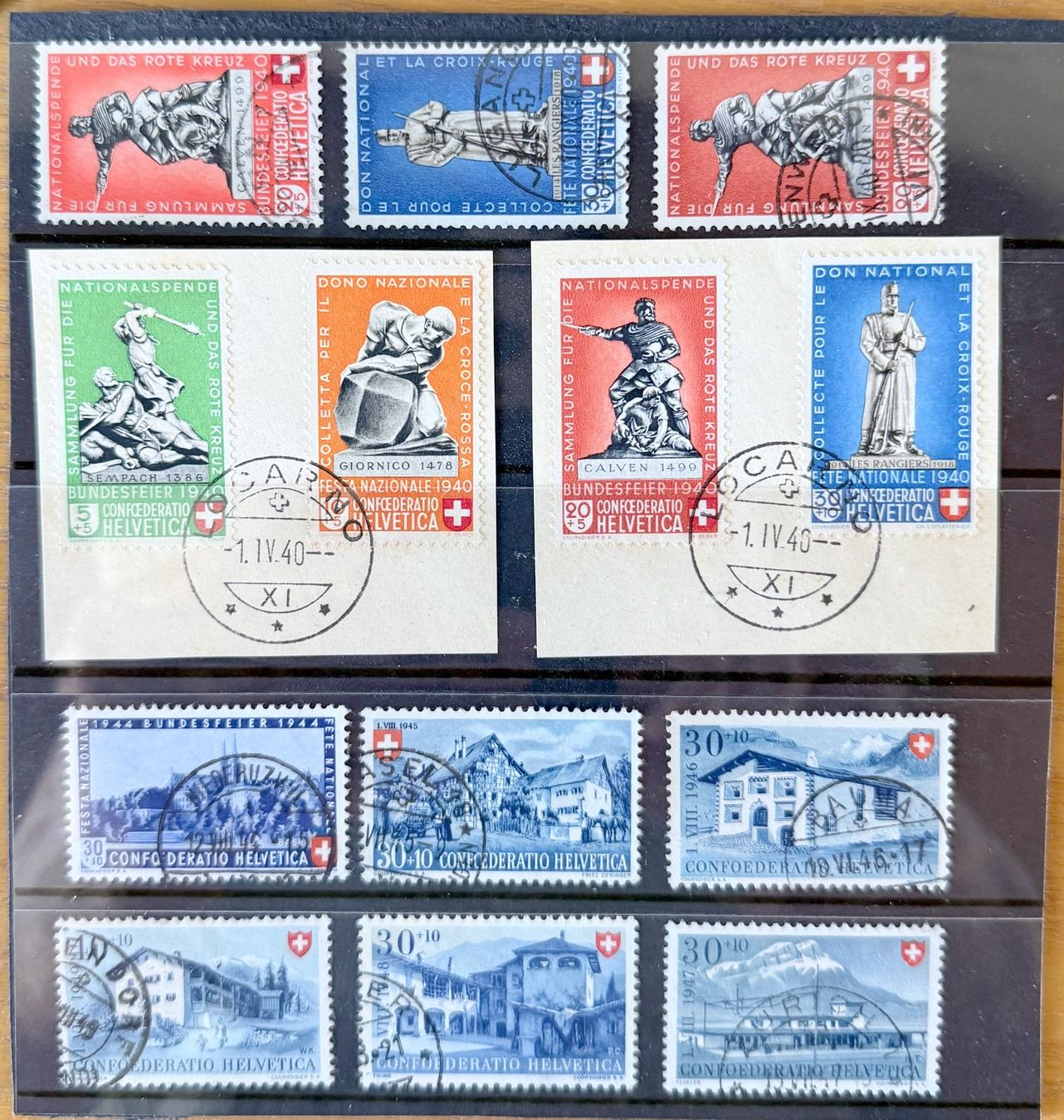 Alle Briefmarken: PP Slg. 44 Stück Hohe Werte – Gebraucht aus Steinhausen von yukon26 1