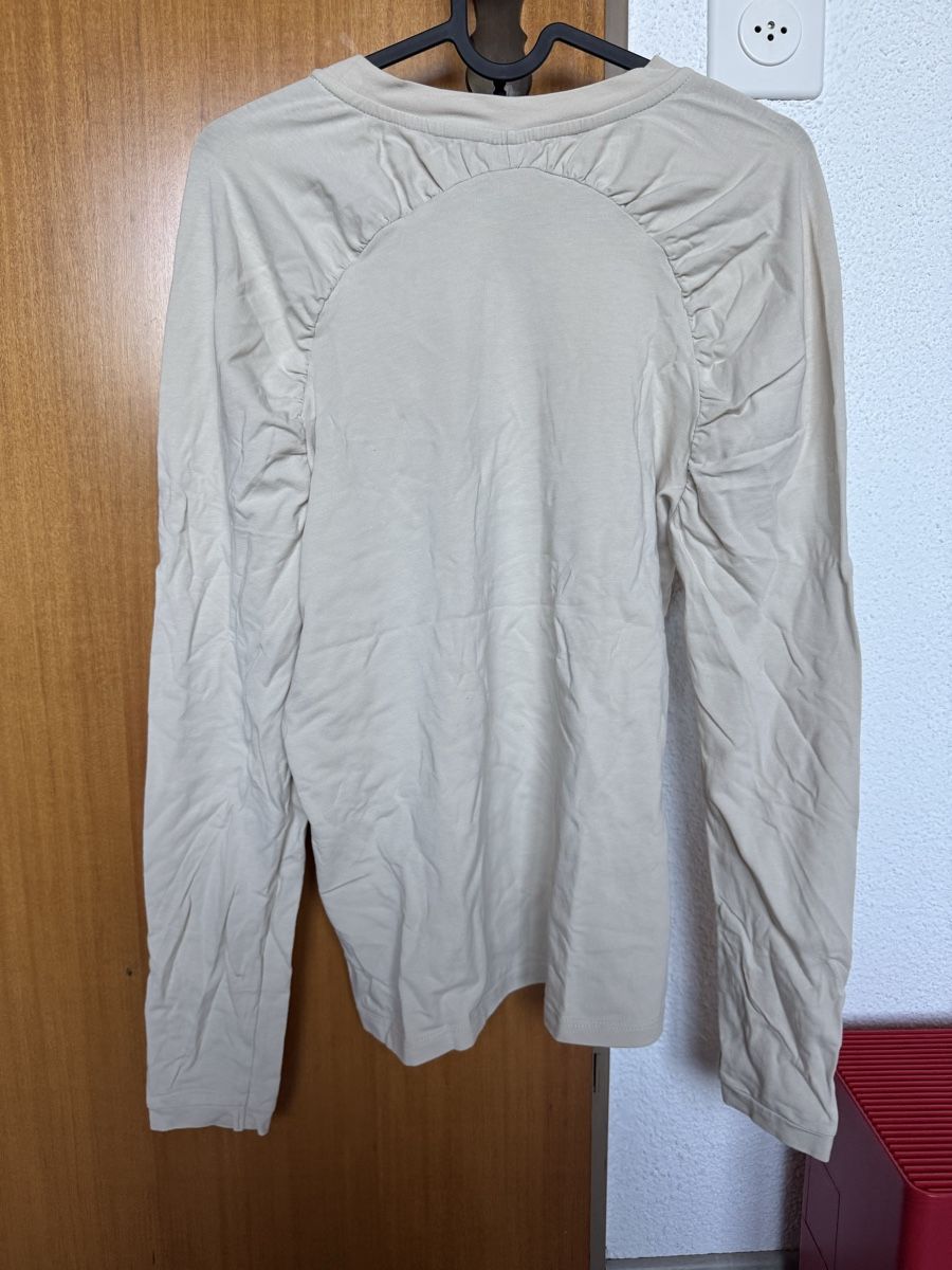 Blusen: Schwange Top, Maternity Gr. S, Beige – Gebraucht aus Nottwil von sukkus.ch 1