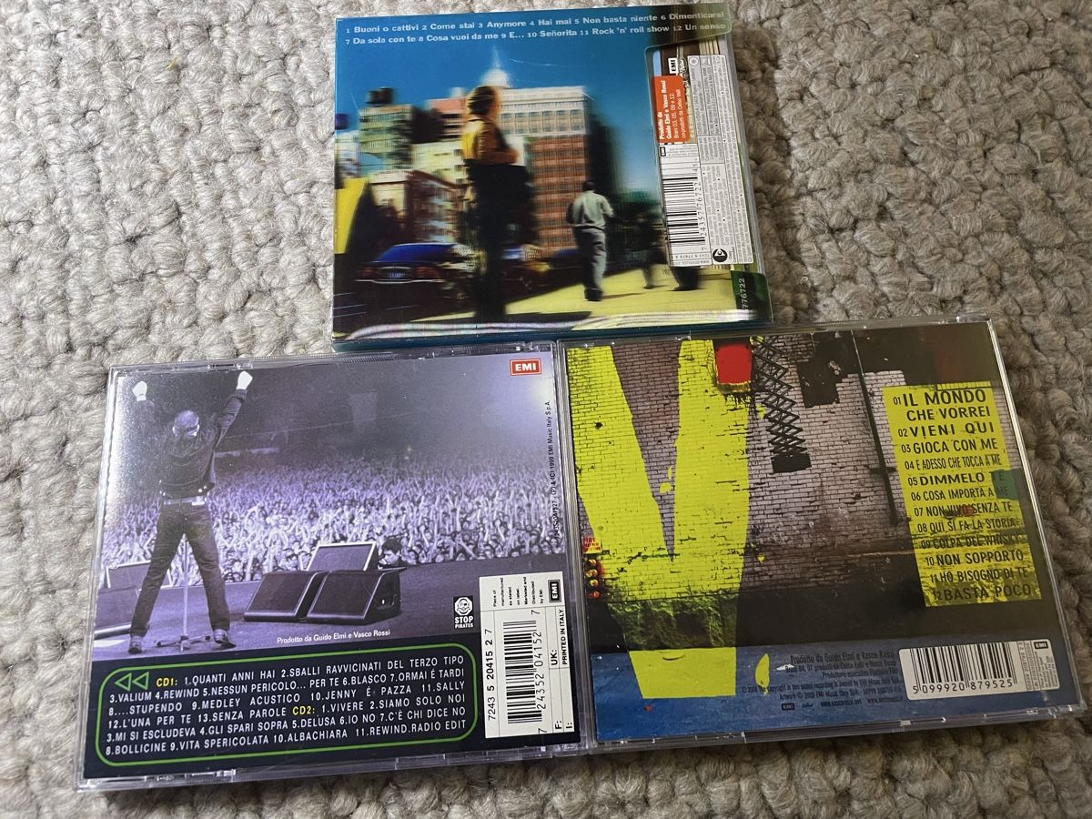 CD: 3x Vasco Rossi – Usato da Reinach AG venduto da trigger7811 2