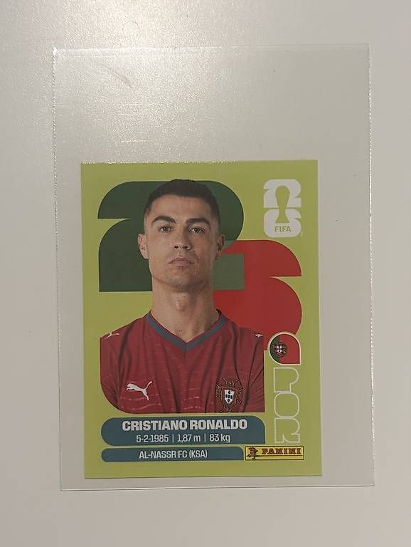 Carte collezionabili: CRISTIANO RONALDO PANINI WC 2026 – Usato da Zürich venduto da rub_87sh