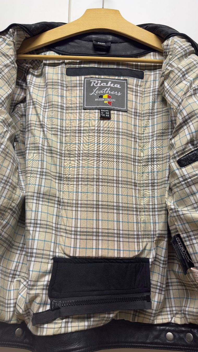 Giacche: Motorrad Leder Jacke Richa – Usato da Uster venduto da Niki1922 4