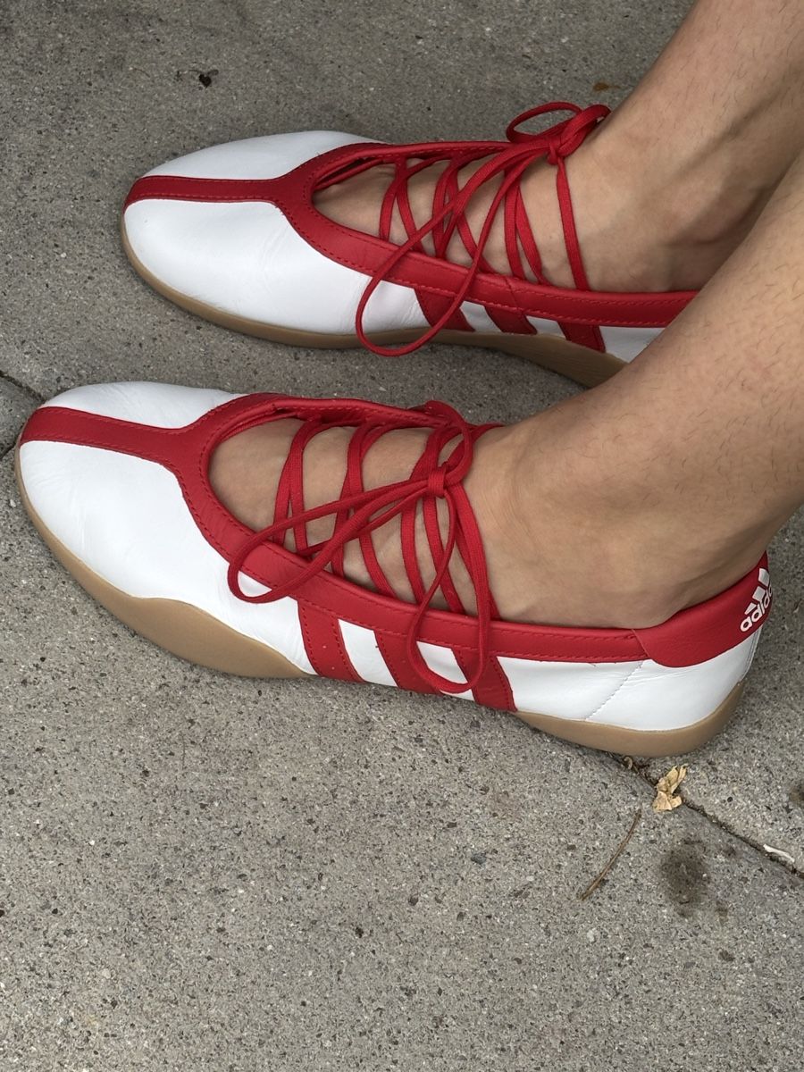 Adidas Chaussures femmes: rot weisse Adidas Ballerinas  – Neuf (Voir description) à Zürich par ant_j7tc 3
