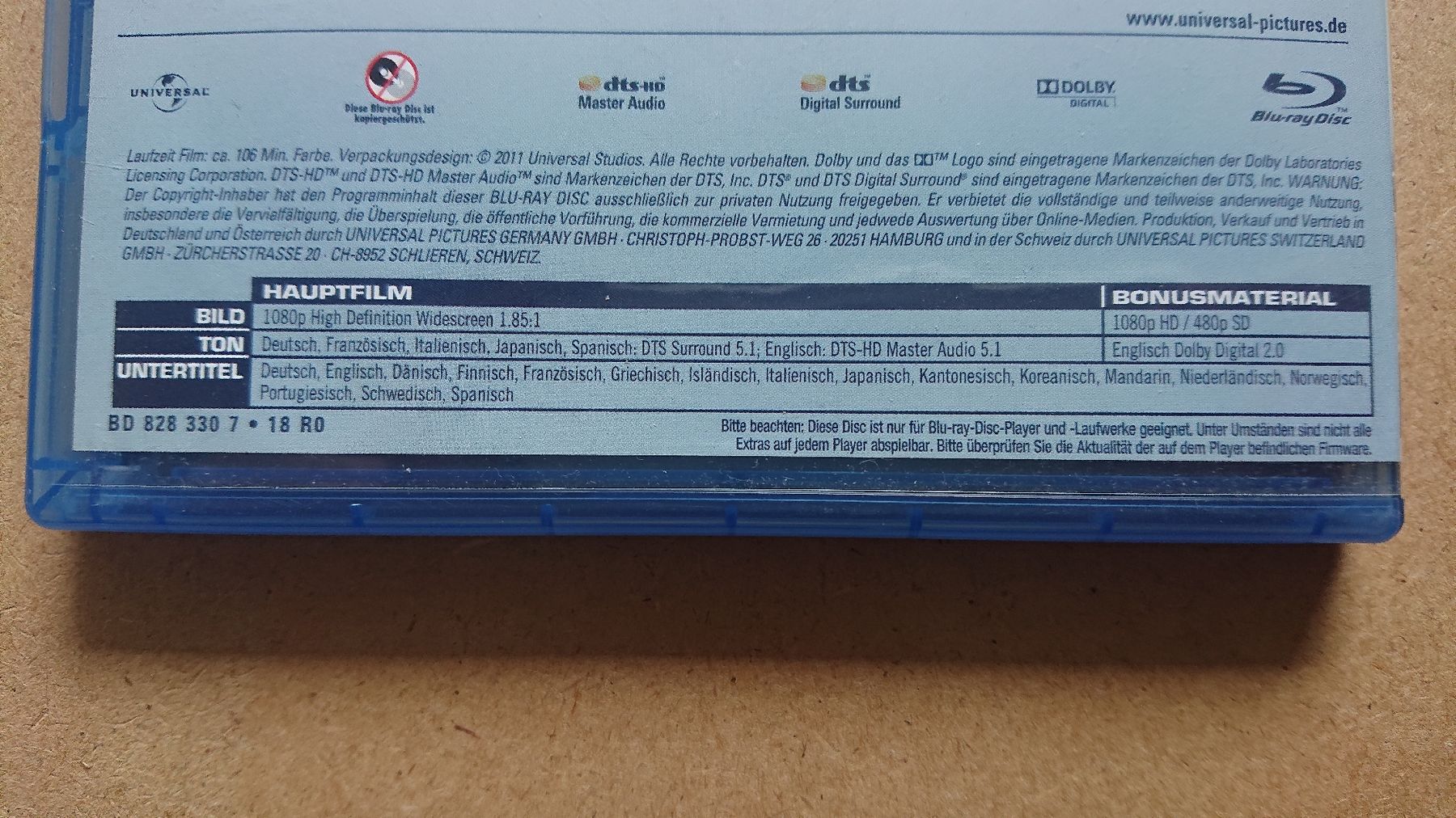 Tutti i DVDs: Der Plan Blu-ray  – Usato da Chur venduto da FreakofRarity 3