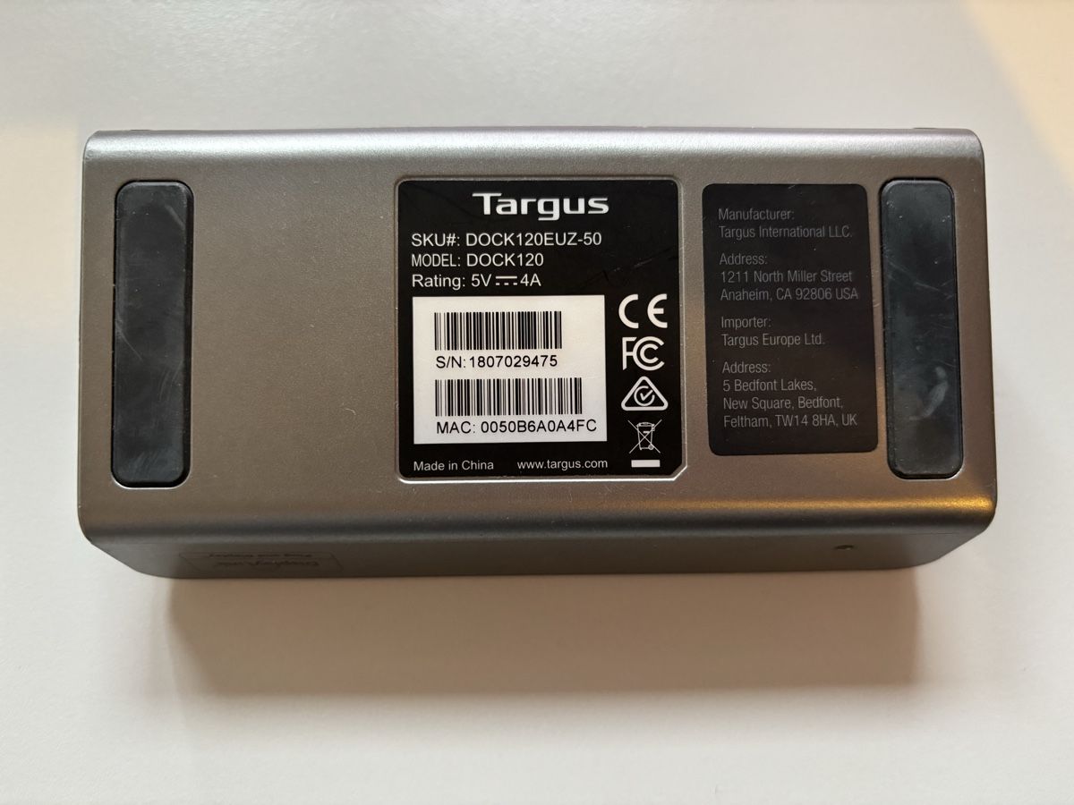 Targus Docking station: Docking Station Targus DOCK120 – Usato da Uetikon am See venduto da ansi2601 1