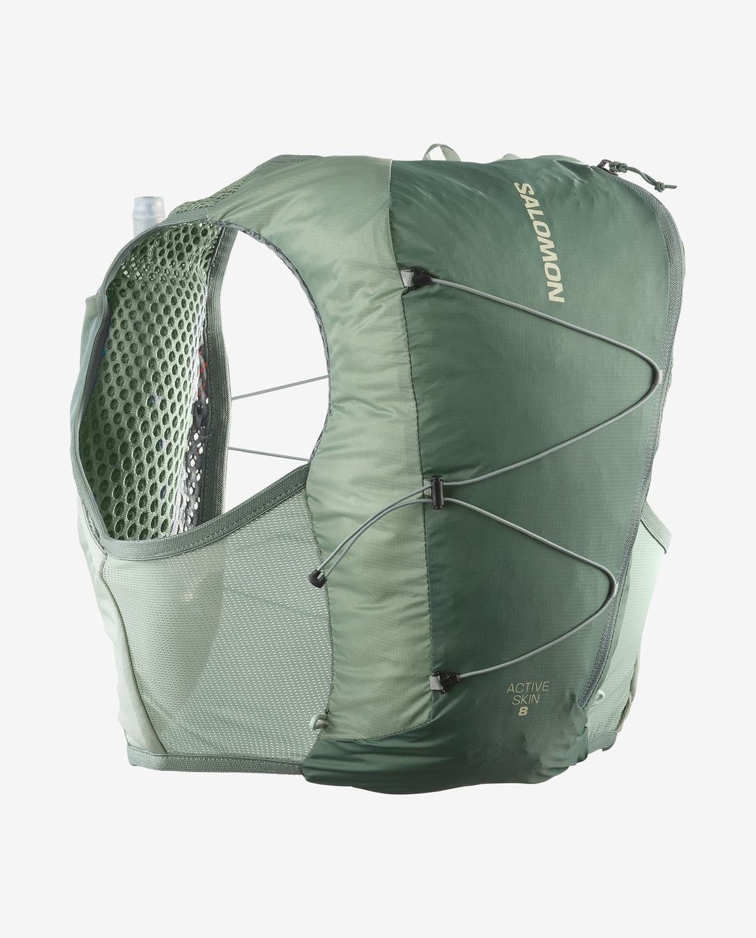 Salomon Zaini: Salomon active Skin 8 green – Usato da St. Gallen venduto da Handkante 1
