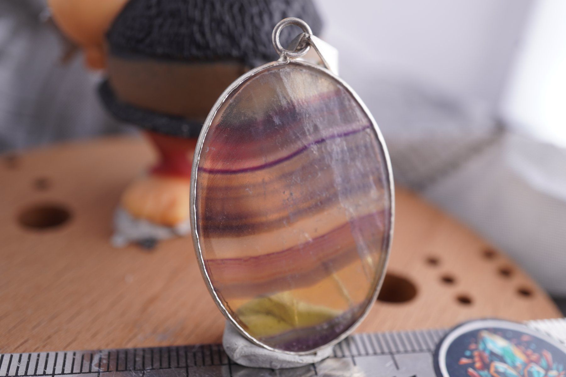 Pendentifs: Fluorite   Regenbogen       Anhänger  Räumung – Neuf avec emballage d'origine à Eschenbach SG par topstone 5