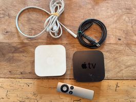 Apple TV A1378 + AirPort Express A1392 – ungetestet, mit Rem