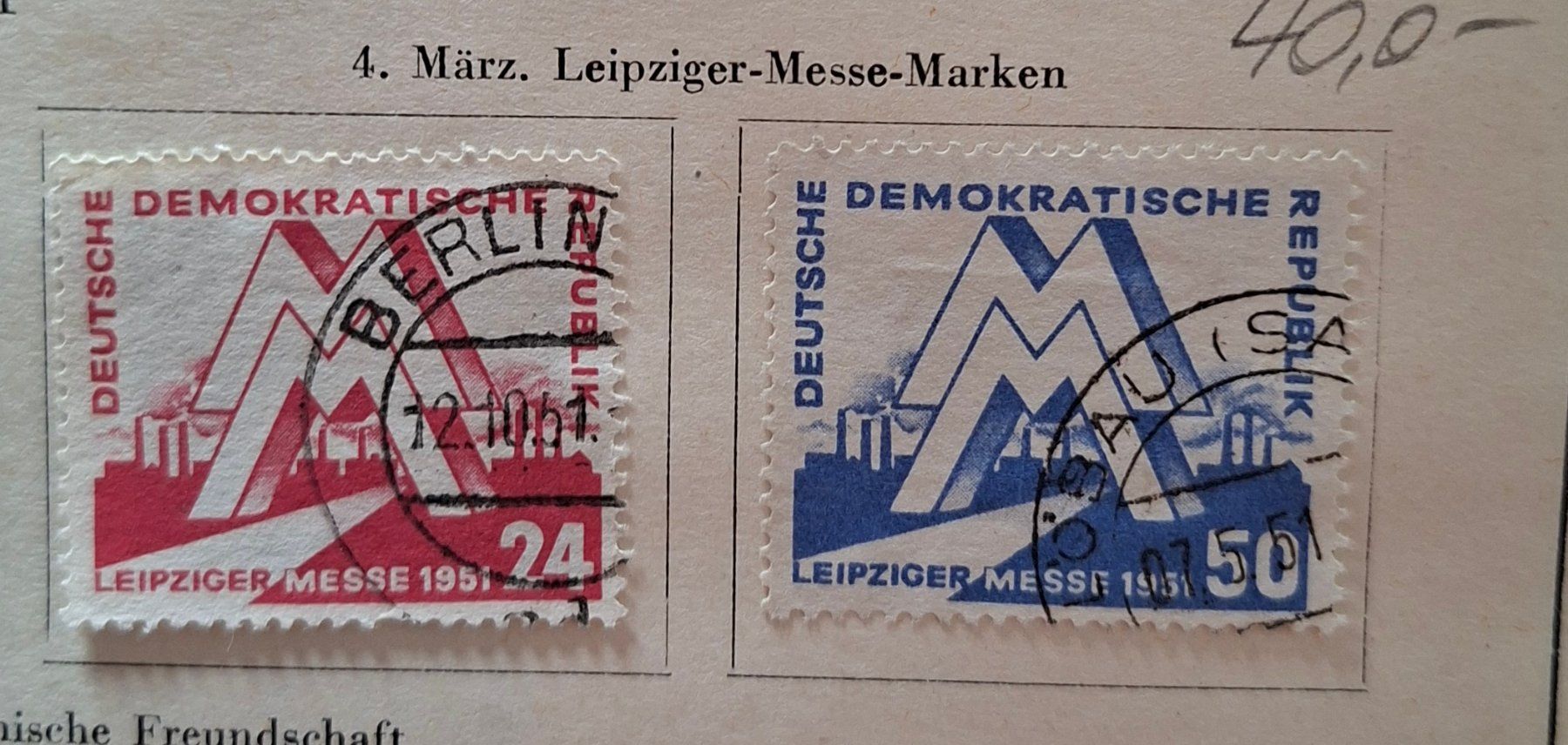 Alle Briefmarken: Briefmarken DDR – Gebraucht aus Dotzigen von ser_8hp9