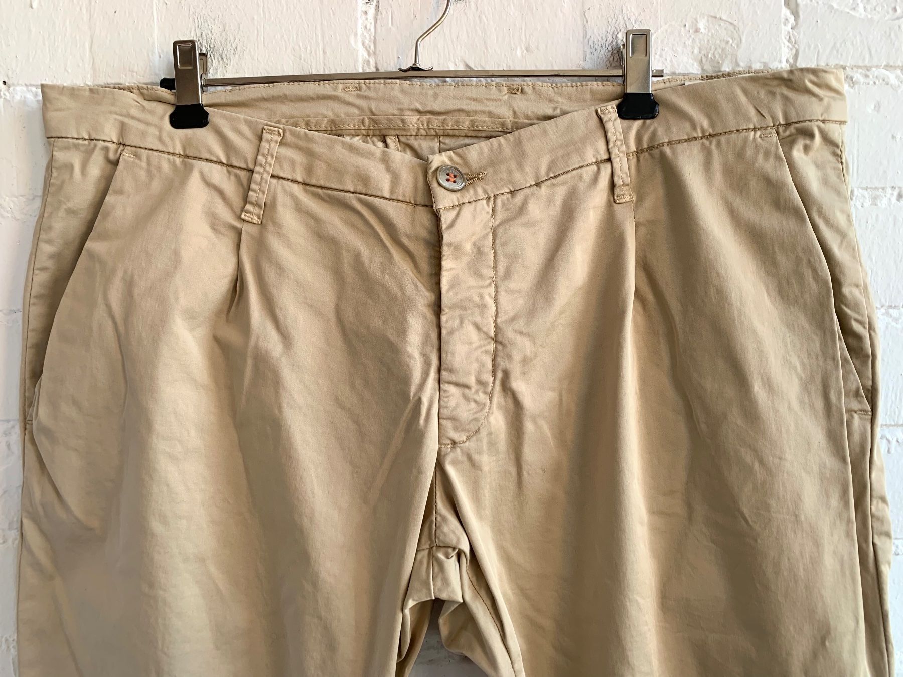 Pantaloni: Beige Herren Stoffhose von Manuel Ritz – Usato da Bern venduto da Fraeuleinhonig 1