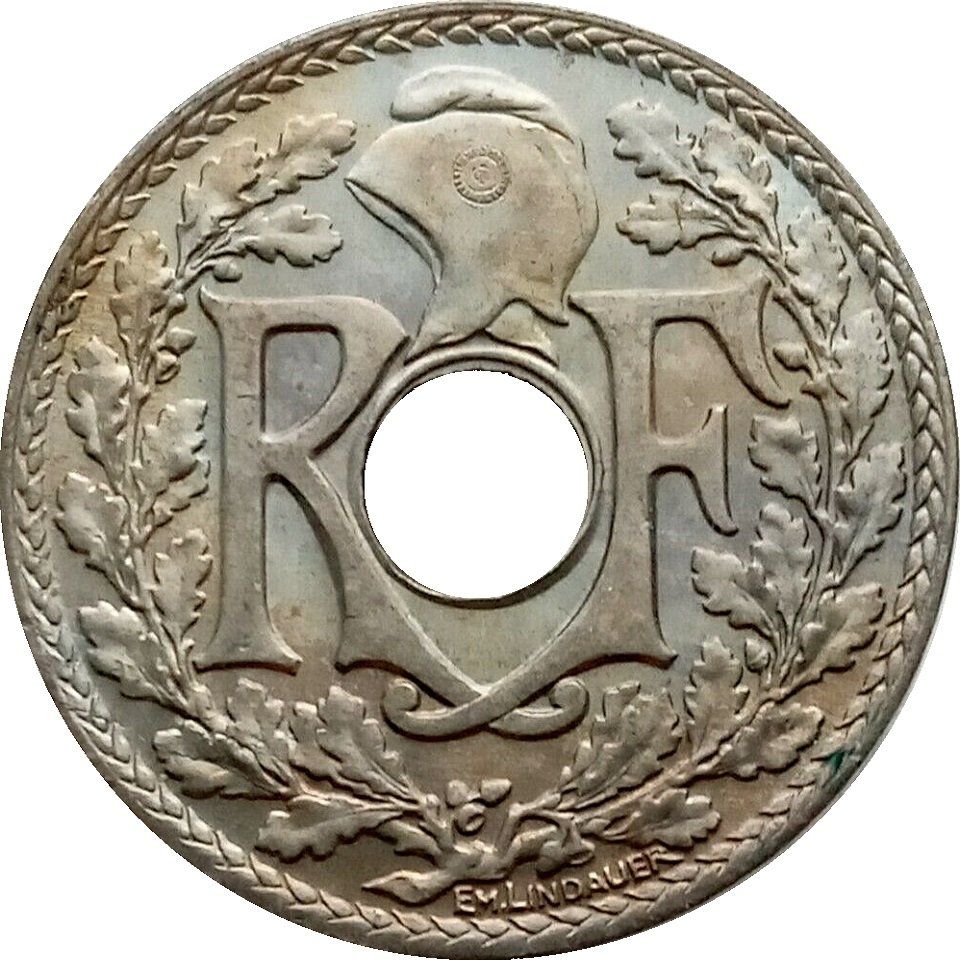 Tutti le monete: 10 Centimes Frankreich 1918 – Usato da Kriens venduto da TSCH1 1