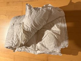 4-Saison Daunenduvet / Decke 160x210