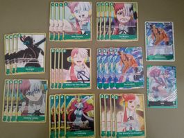 One Piece Film Uta Cards + Uta Leader