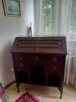 Sekretär aus Holz mit Schubladen und Fächern gebraucht
