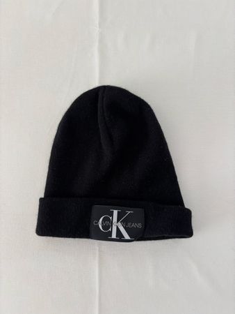Calvin Klein Jeans Wintermütze, Schwarz, Neuwertig