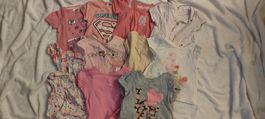 Mädchen T-Shirt Paket, Grösse 68, Sommer