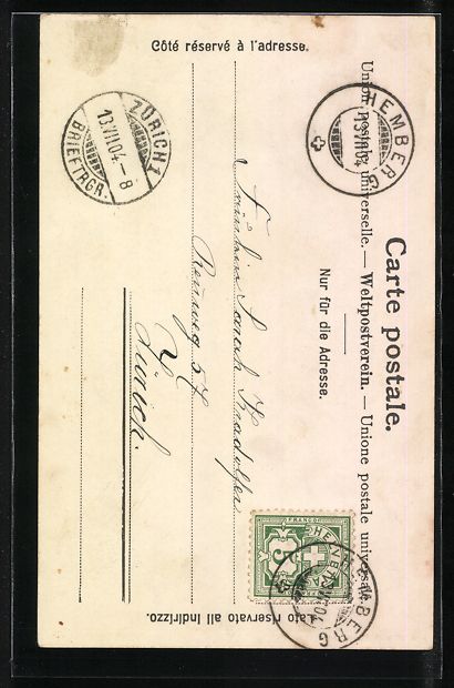 Cartoline postali: AK Hemberg, Ortsansicht, Pension Brunner – Usato da Berlin venduto da bartko-reher 1
