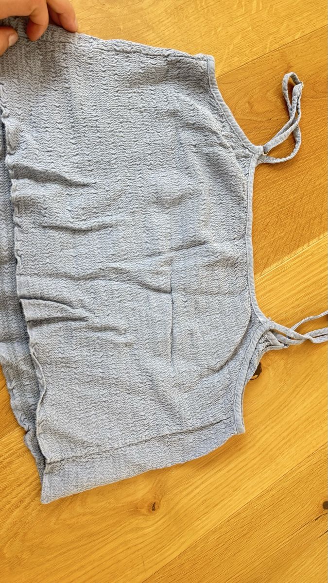 Brandy Melville Top: Brandy Melville Top, hellblau, Grösse S – Usato da Gelterkinden venduto da teddywidder 2