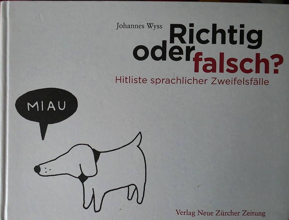 Libri: Buch:"Richtig oder falsch?" – Nuovo (secondo la descrizione) da Riedholz venduto da Suroman