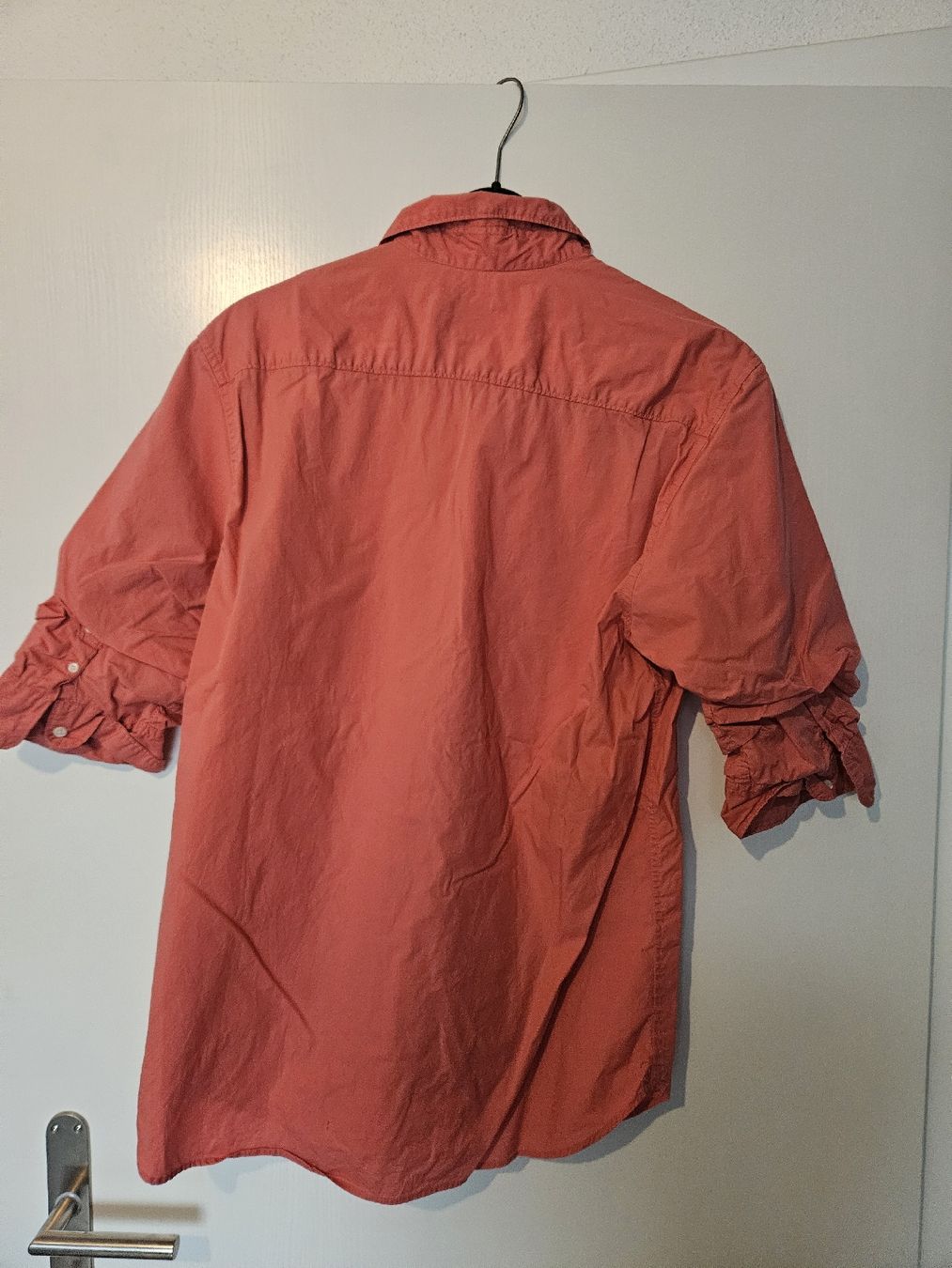 Camicie: Scotch and Soda Hemd Kurzarm Lachs – Usato da Hergiswil LU venduto da val_58nl 1