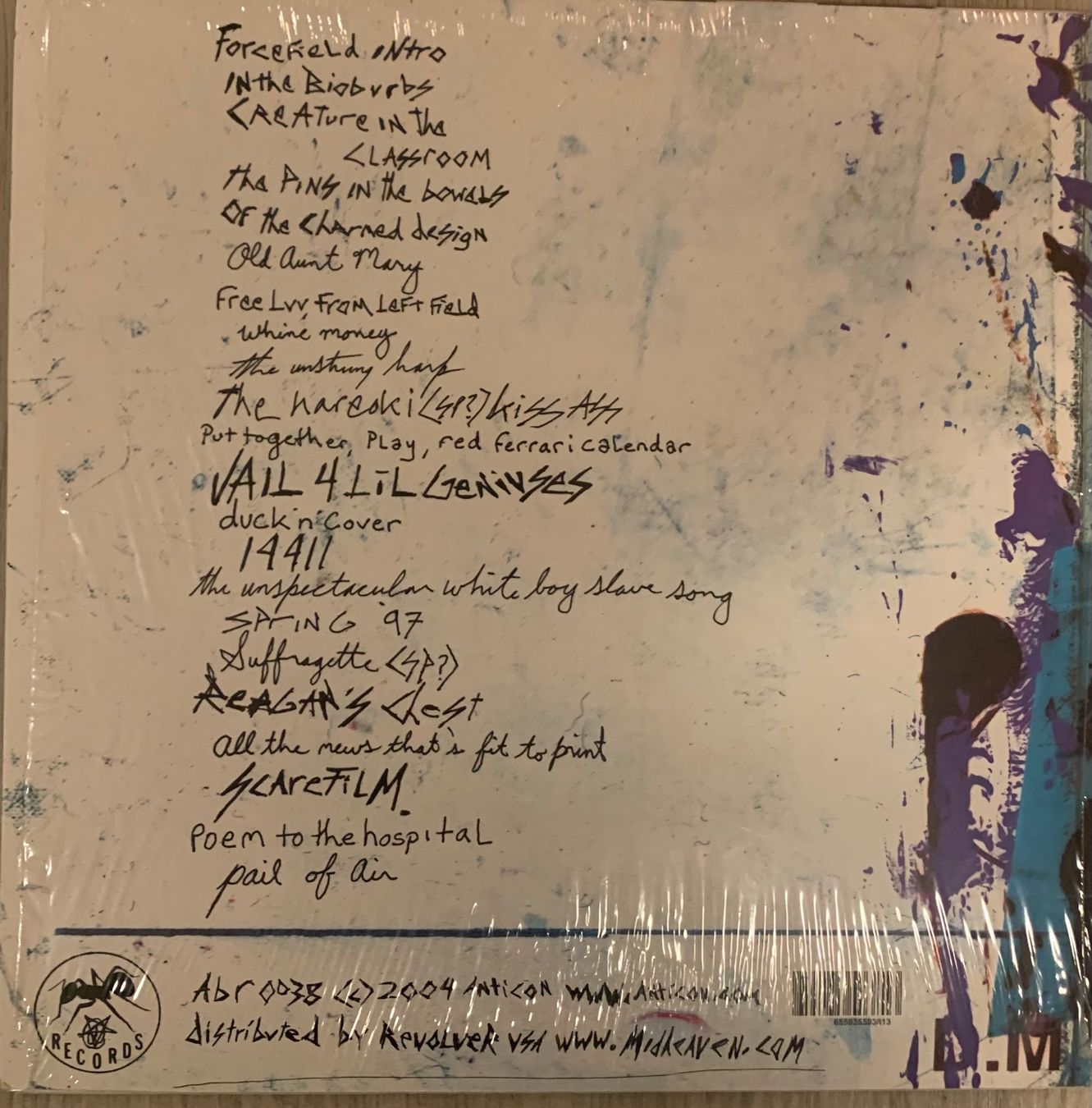 Schallplatten: PASSAGE - The Forcefield Kids D-Lp 2004 – Gebraucht aus Mühlethal von superfast78 1