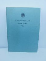Geschäftsbericht Kantonalbank von Bern 1953er