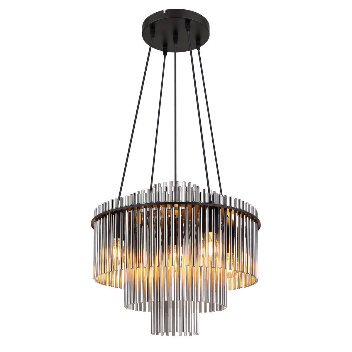Kronleuchter & Deckenlampen: Pendelleuchte, Glasstäbe, 50 cm Ø – Neu (gemäss Beschreibung) aus Kreuzlingen von Smart-Light