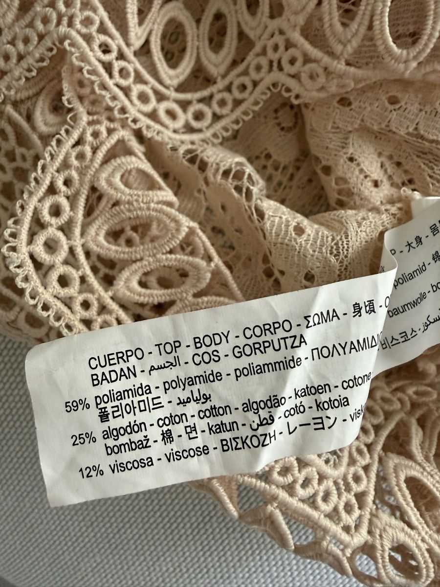 Zara Top: Top/ hell Rosé/ Gr. M – Usato da Zürich venduto da secondhandpassion 2