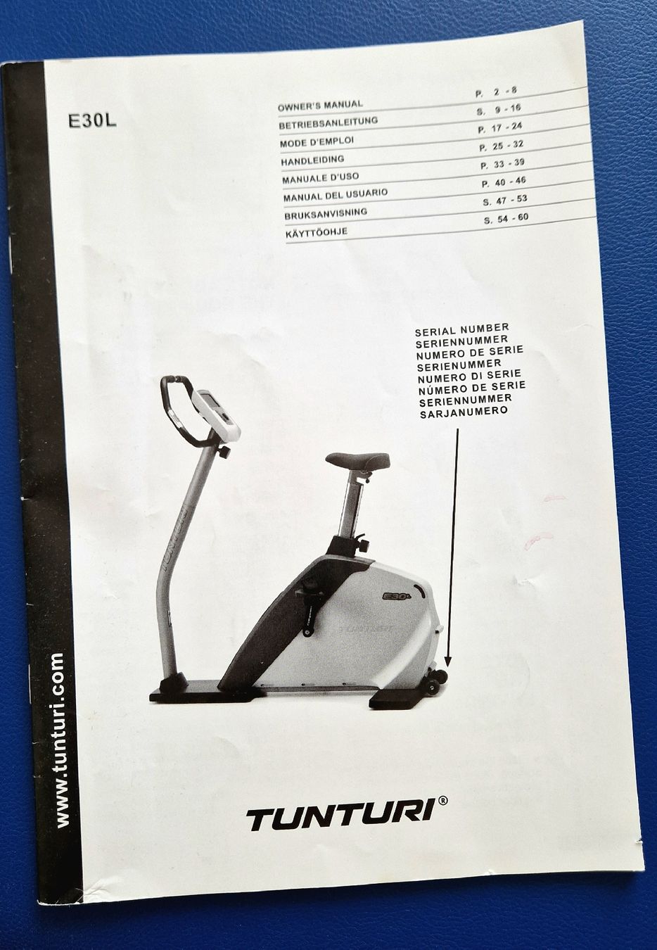 Tunturi Vélos d'appartement: Heimtrainer Tunturi E30L  – D'occasion à Richterswil par santacecilia 1