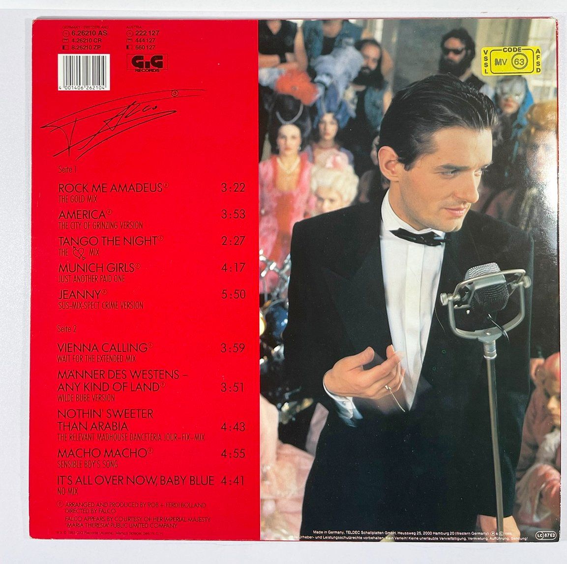 Dischi in vinile: LP: FALCO - 3 (1985) – Nuovo (secondo la descrizione) da Frenkendorf venduto da Yard-Sale-2000 1