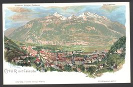 PK Chur mit Calanda *