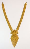 Damen Halskette/ Necklace 916/22 Karat Gold ganz neu
