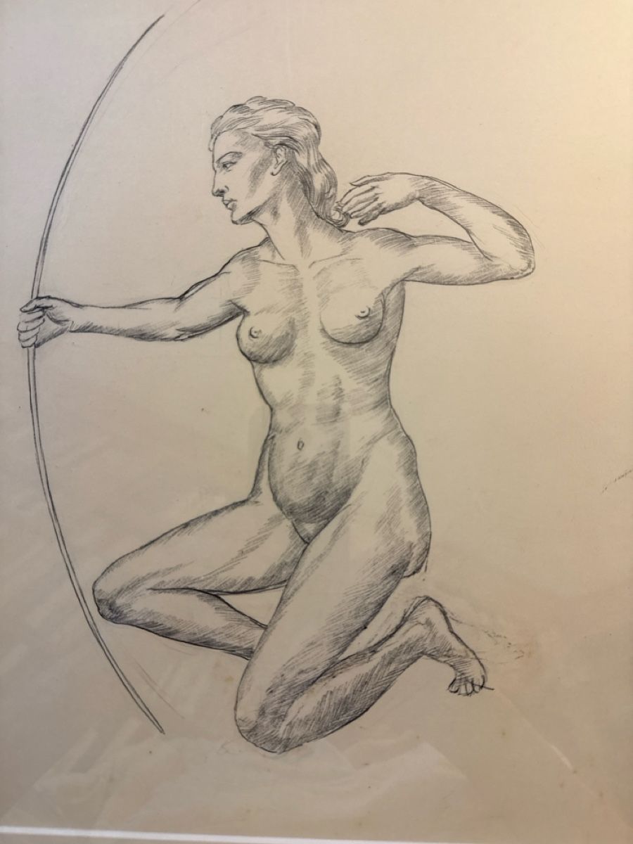 Tableaux: WERNER Charles dessin – D'occasion à Schmitten FR par Hohezelg